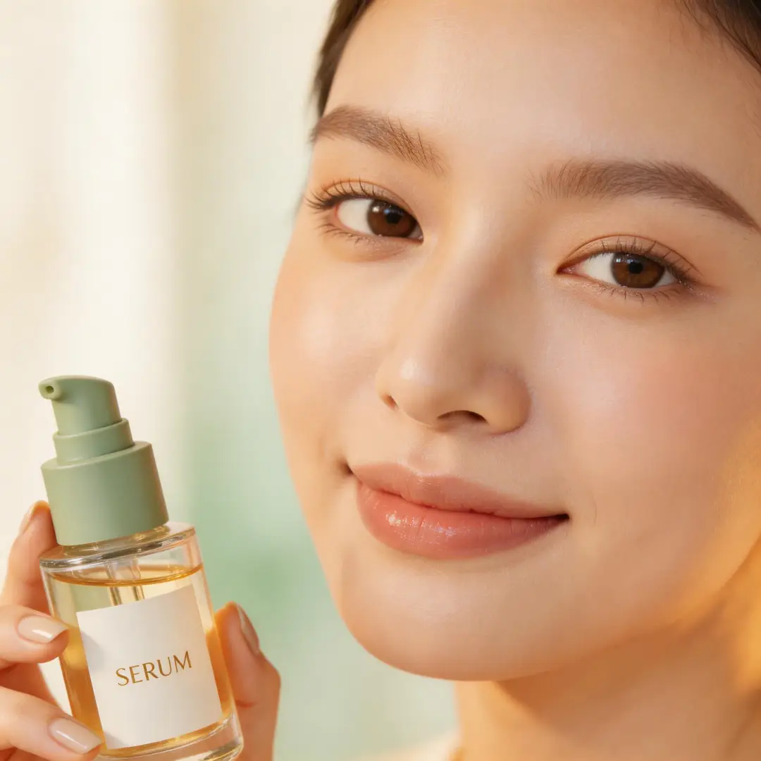 Una imagen de campaña de primer plano de belleza que cuenta con iluminación premium, detalles controlados y un acabado comercial pulido.
